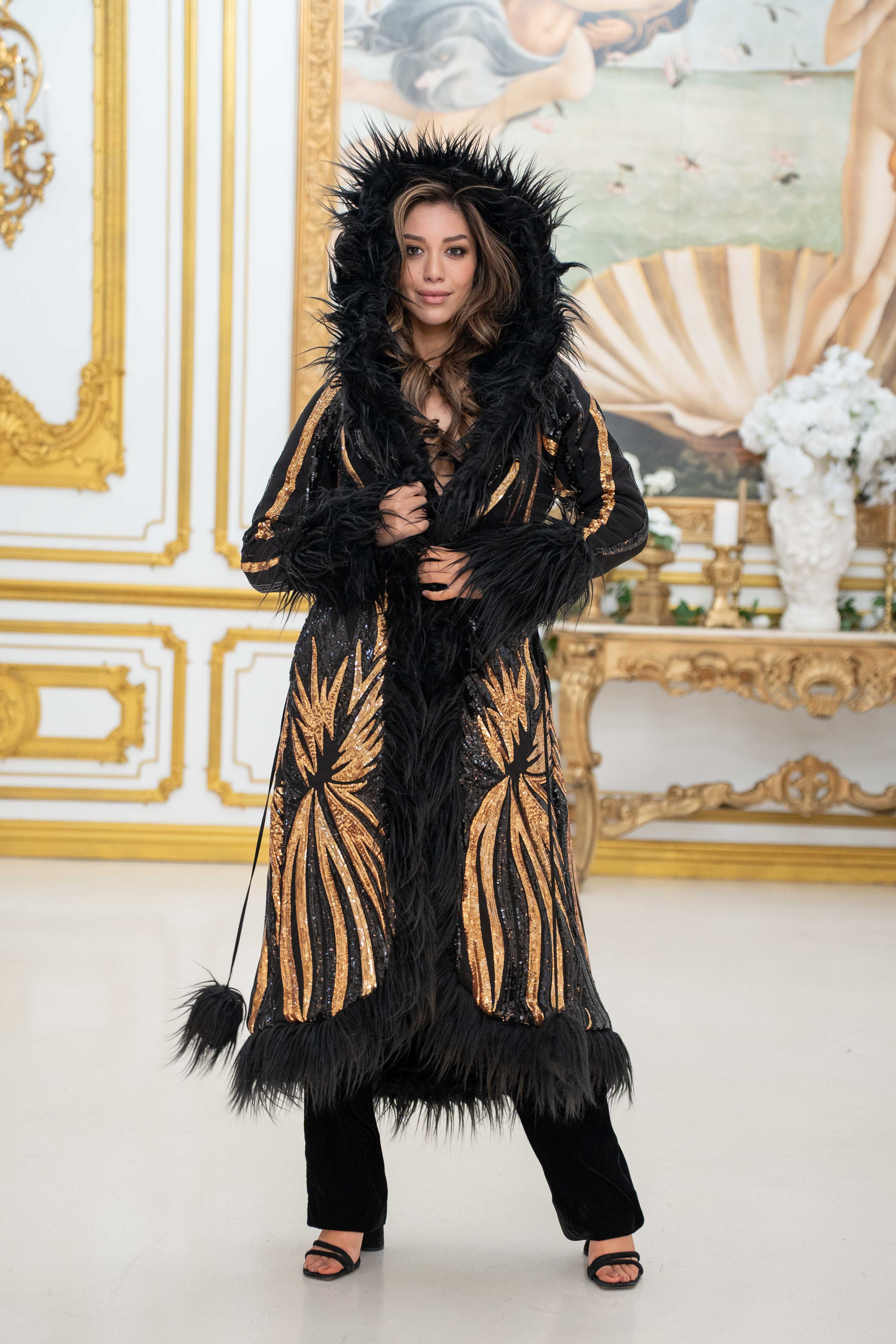 Faux fur coat store 2020