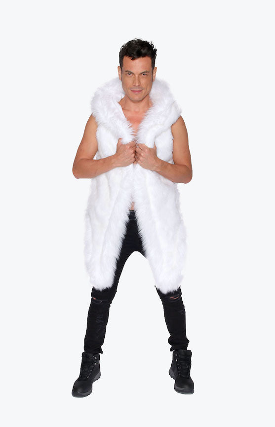 Men's Desert Warrior Vest in "Yeti"