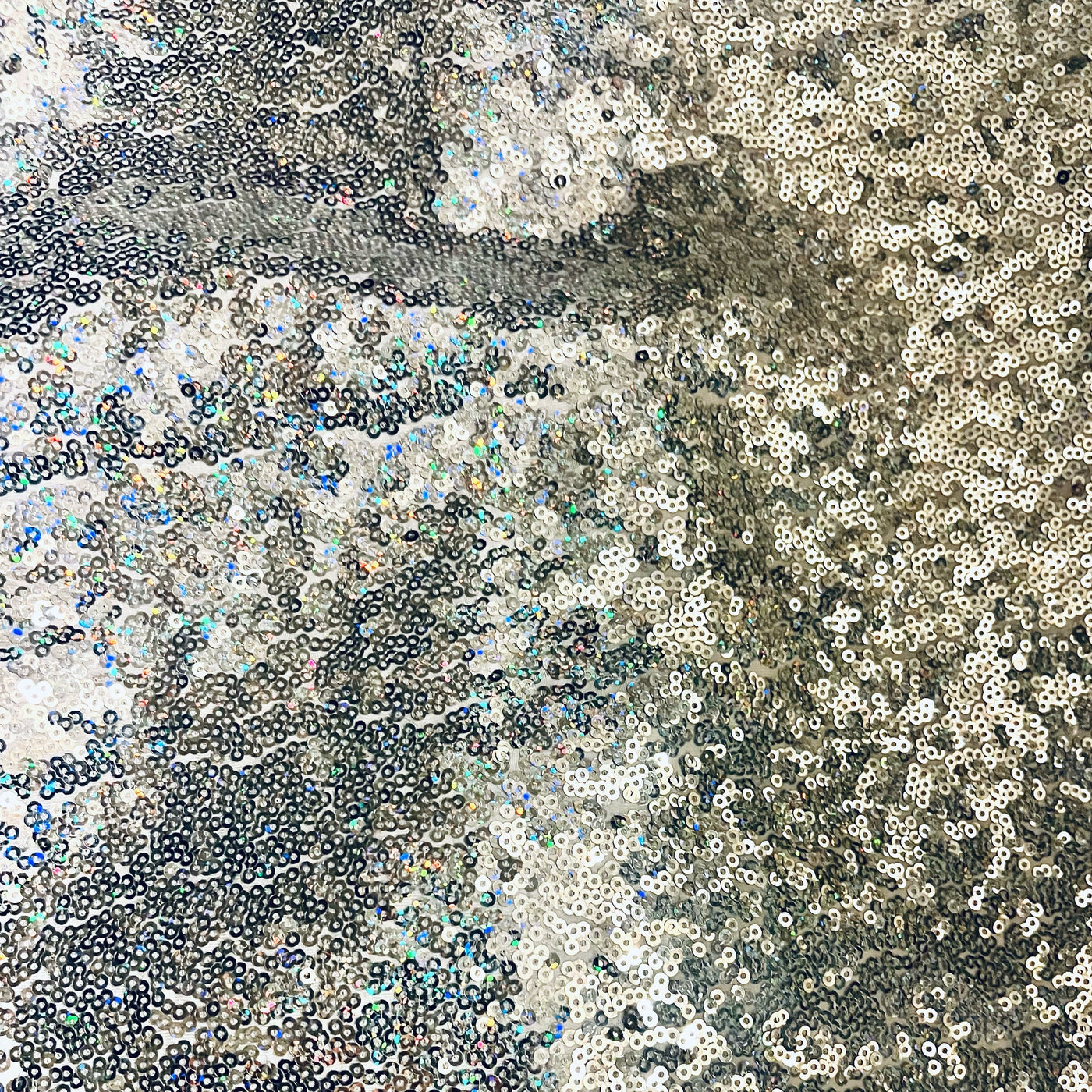 Silver Hologram Sequin