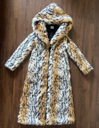 Women's Desert Warrior Coat in "Tiger Queen"