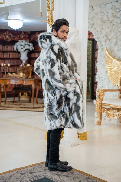 Men's Playa Coat in "Tibetian Wolf"