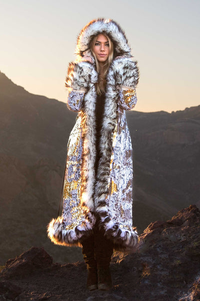 FURious Fur - The Ethical Choice Glamourette Faux-Fur Coat